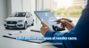 SIMIT multas antiguas al vender carro