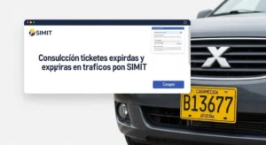 comparendos prescritos en el SIMIT por placa